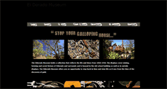 Desktop Screenshot of eldoradomuseum.com
